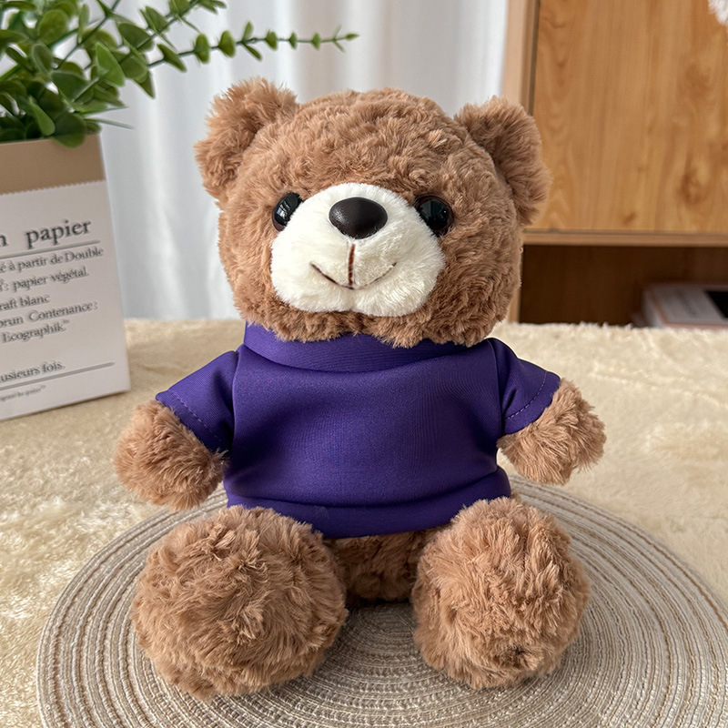 Transfronterizos Teddy Bear muñecas de peluche muñecas de tela regalo de graduación de chicas regalos de eventos logotipo imprimible