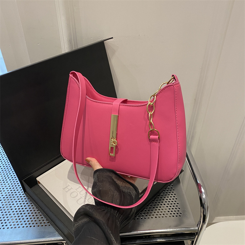 Bolsos pequeños de diseño de nicho populares de este año para mujer 2024 otoño nuevo bolso de mensajero de moda bolso de hombro de moda bolso de axila