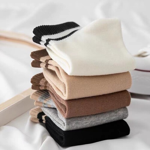 Socks Women's Short Socks Shallow Mouth Pure Cotton Summer Japanese Cute Short Style Ins Trendy Internet Celebrity Thin Spring and Autumn Short Socks