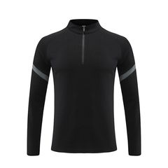 Men's Spring Casual Half-Zip Long Sleeve Sports Shirt Amazon Import Running Training T-Shirt