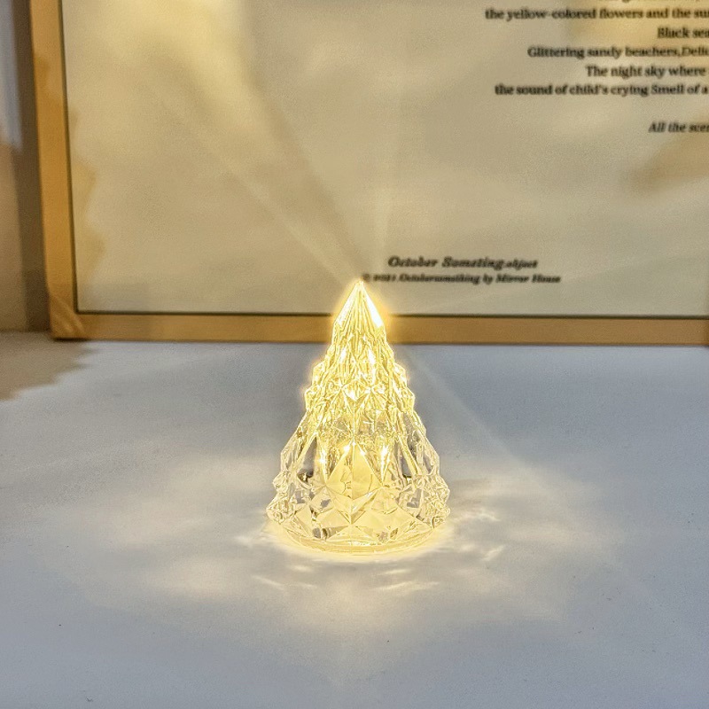 Lámparas de noche de montaña de nieve transfronterizas no enchufables decoraciones de escritorio de la habitación atmósfera de regalo de cumpleaños para chicas image 6