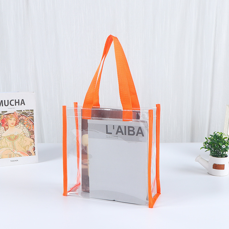 Bolso de PVC personalizado de gran capacidad, bolsa de regalo, bolsa de almacenamiento de cosméticos impermeable para viajes al aire libre, venta al por mayor image 11
