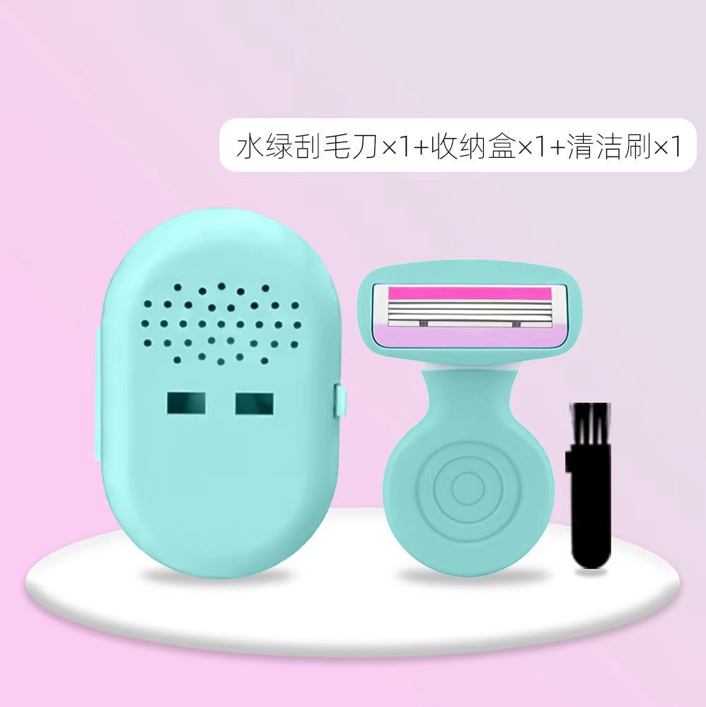 Small shell-snail-aqua 1 handle 1 blade