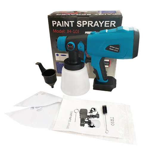 18V lithium electric spray gun, detachable high-voltage electric spray gun, spray tool, latex paint spray gun
