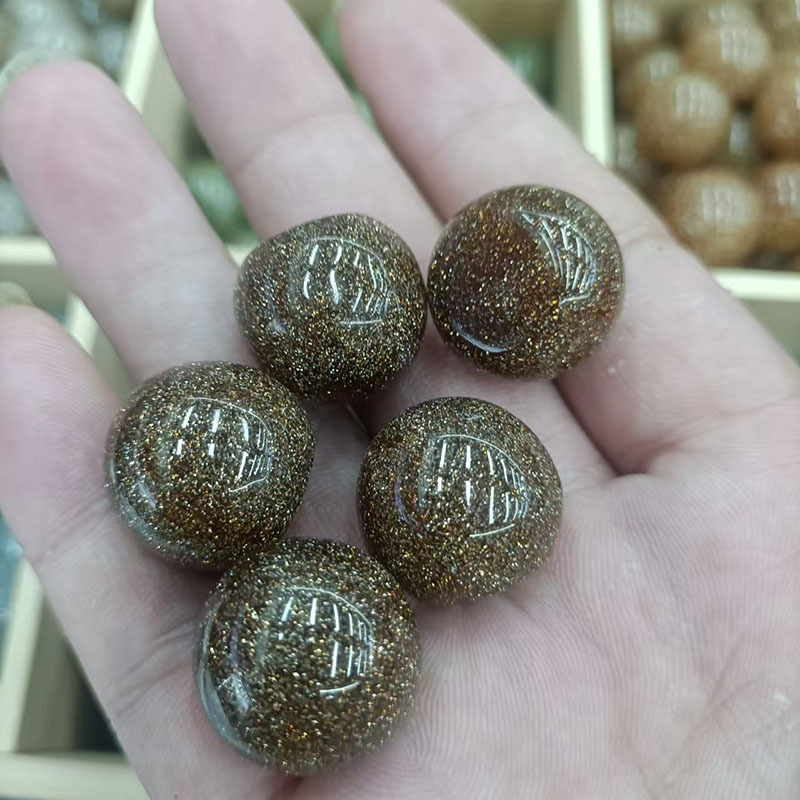 Resina de arena de diamante yeso de corte pequeño perlas DIY toque de cabeza pendientes perlas colgantes accesorios de joyería perlas sueltas