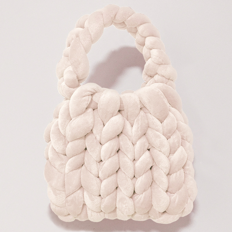 Accesorios de relleno de algodón islandés hilo diy bolsas de mano tejidas alfombras de alfombra de hilo de lana super gruesa ganchillo