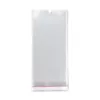 10 transparent bags (excluding socks)