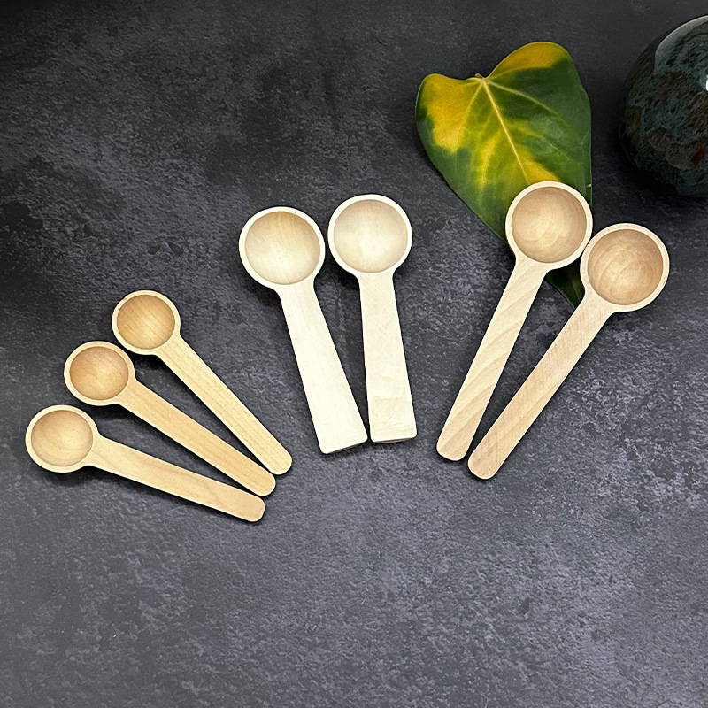 Cuchara de madera cuchara de leche en polvo cuchara de madera mini cuchara de madera cuchara de madera de alto valor infantil cuchara de madera cuchara accesorios cuchara pequeña cuchara al por mayor