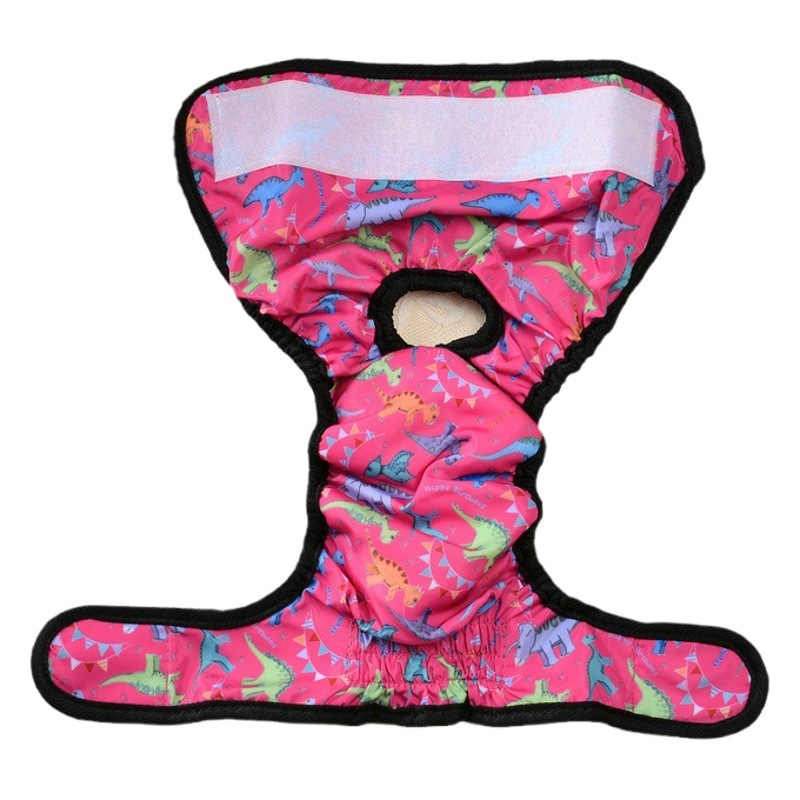 2023 nueva ropa para mascotas pantalones fisiológicos de dibujos animados pañales para perros masculinos y femeninos pañales para perros pañales sanitarios para perros pantalones de seguridad menstruales