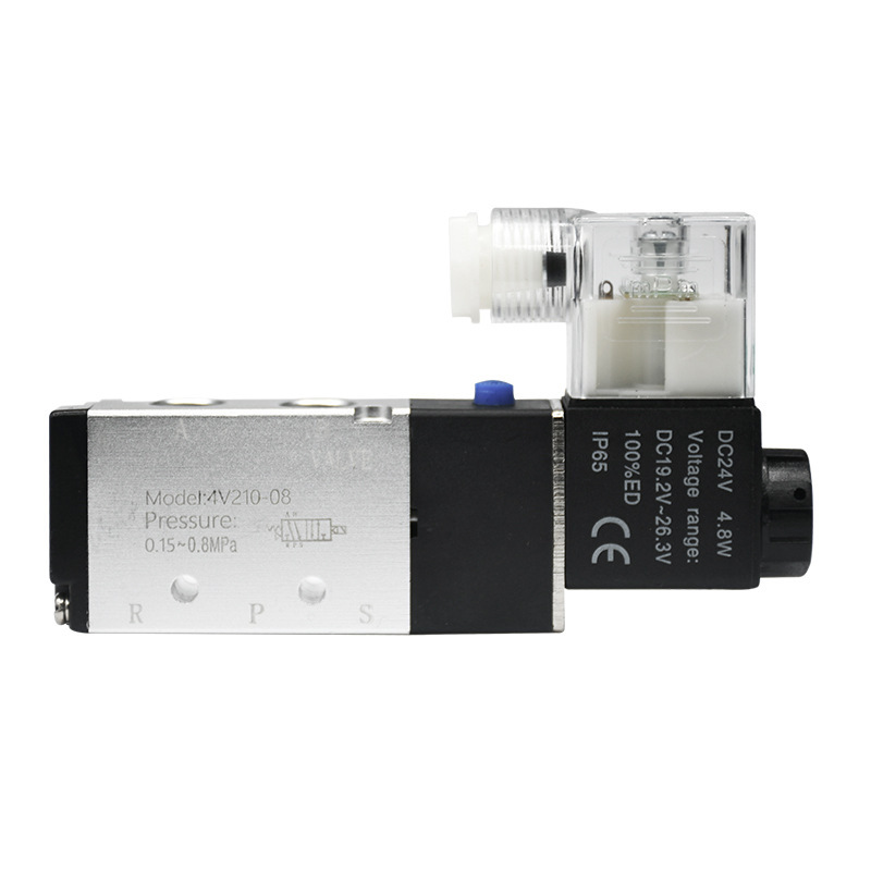 エア電磁弁4v 210/310/420高効率耐久性二位五通AC220Vエア制御弁dc 24v|undefined