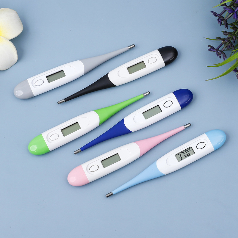 ソフトヘッド電子体温計大人と子供口腔脇の下デジタル正確な温度計カスタマイズ可能なロゴ|undefined