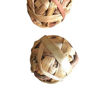Hamster pet bite toy corn rope ball water grass ball rubber ball rattan ball bird toy