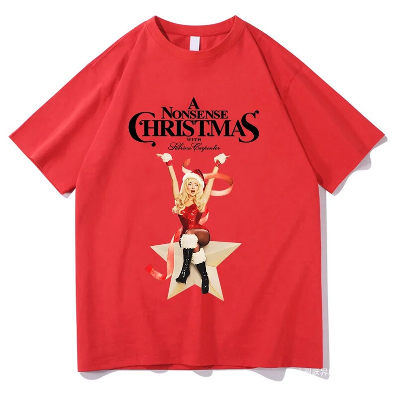 A Meaningless Christmas with Sabrina Carpenter T-Shirt New Fashion Women's T-Shirt Long Sleeve Summer T-Shirt Men A Meaningless Christmas with Sabrina Carpenter T-Shirt New Fashion Women's T-Shirt Long Sleeve Summer T-Shirt Men