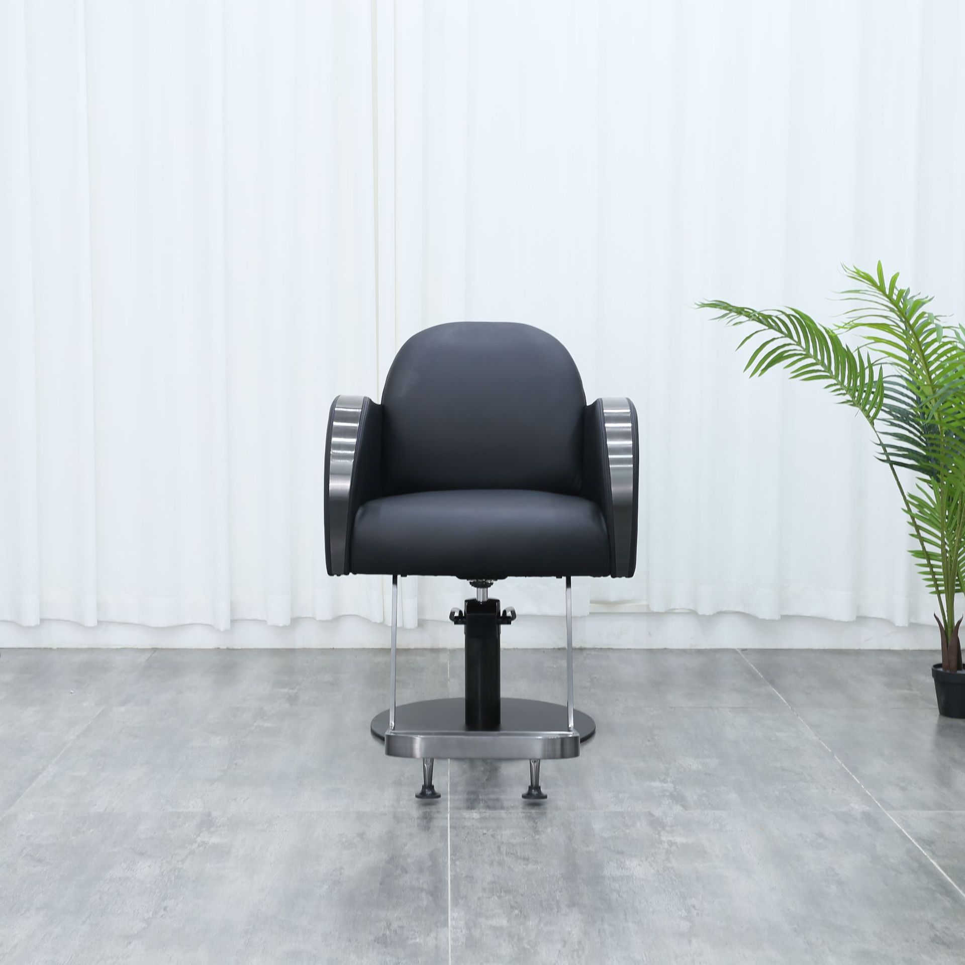 Peluquería, peluquería, peluquería, peluquería, peluquería, peluquería, silla de corte de pelo, silla giratoria, silla de teñido caliente de moda y lujo image 3