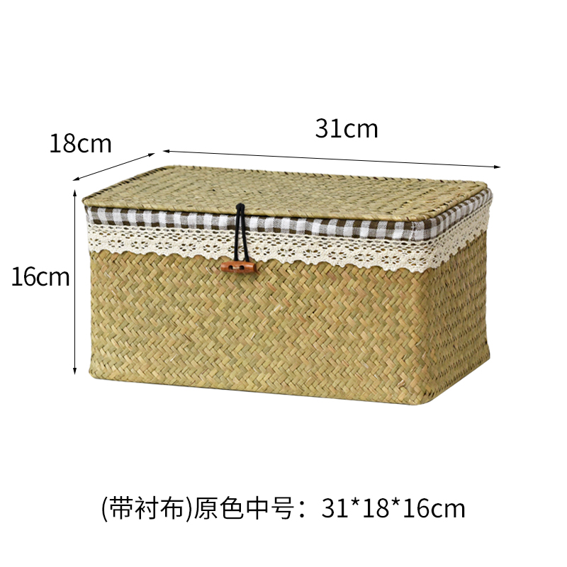 Cestas de bambú trenzadas, cajas de bambú trenzadas