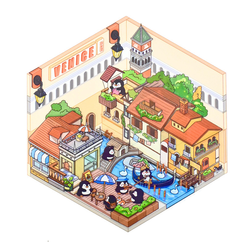 모리유 9.0-베니스 펭귄