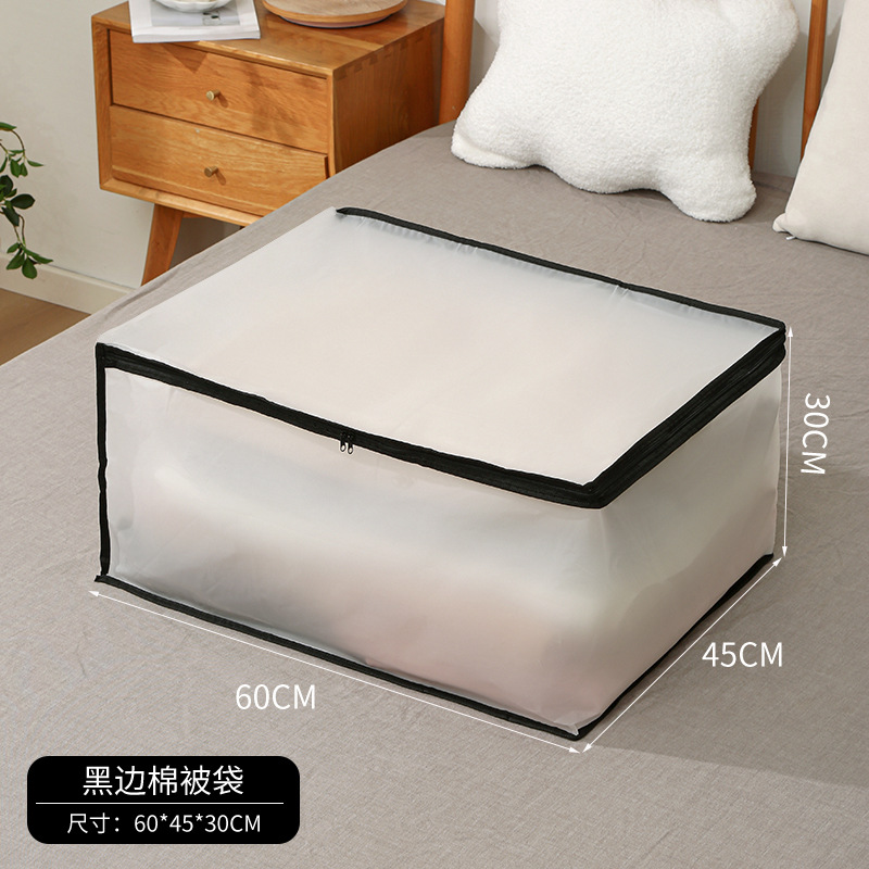 2023 nueva bolsa de almacenamiento de edredón de algodón EVA ropa visual caja de almacenamiento de edredón a prueba de polvo a prueba de humedad bolsa de embalaje de equipaje