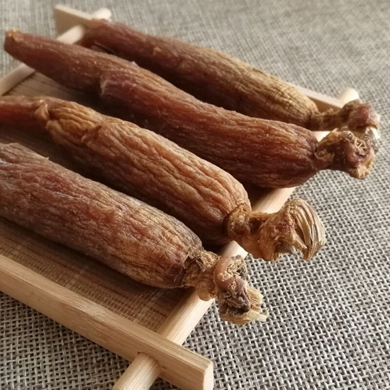 Bulk Unstewed Red Ginseng Root Pieces from Changbai Mountain Korean Ginseng in Loose Form for Soaking in Water or Stewing in Soup Traditional Chinese Medicine Red Ginseng Pieces