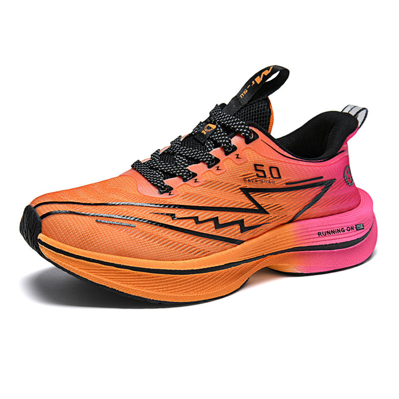New Red Rabbit Series 8Pro Sports Running Shoes for Male Students Professional Racing Shock-Absorbing Carbon Plate Running Shoes for Female Couples New X5