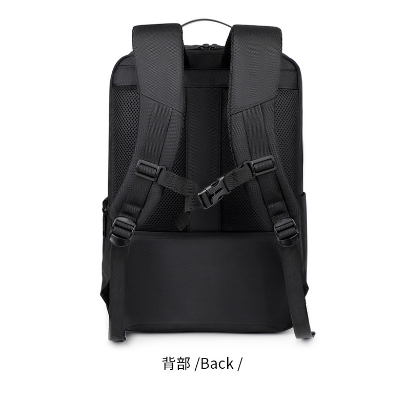 Cross-border airbag shockproof laptop backpack for men, high-end waterproof business backpack for men's commuting undefined