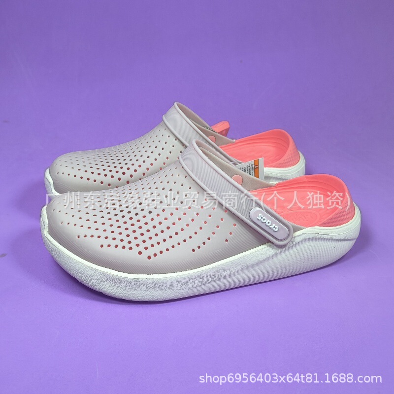 Cross2023Literide Klog Flat Sandals Versatile for Men and Women, Couple Style Beach Clogs, Lightweight