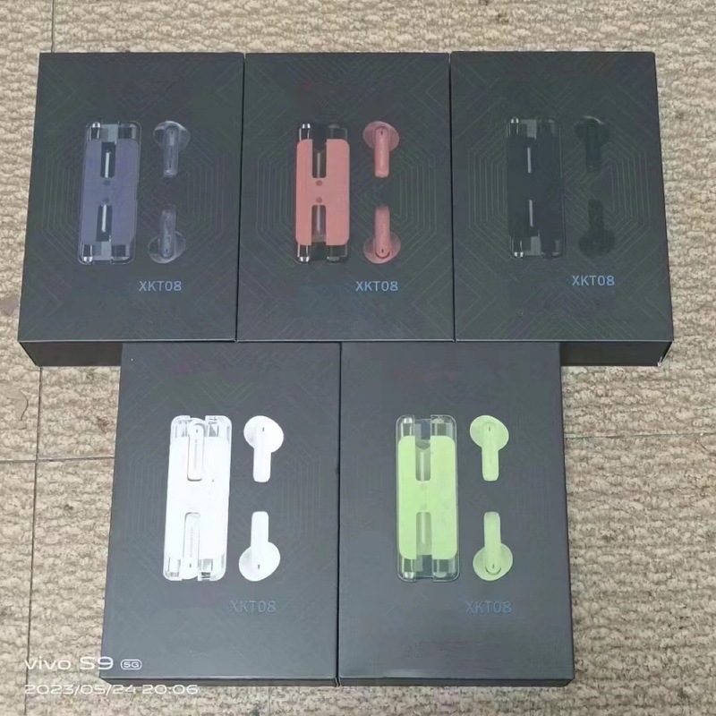 Monster XKT08 完全ワイヤレス Bluetooth ヘッドセット TWS e スポーツ スポーツ ファッション ブラック テクノロジー高品質クロスボーダー爆発に適しています|undefined