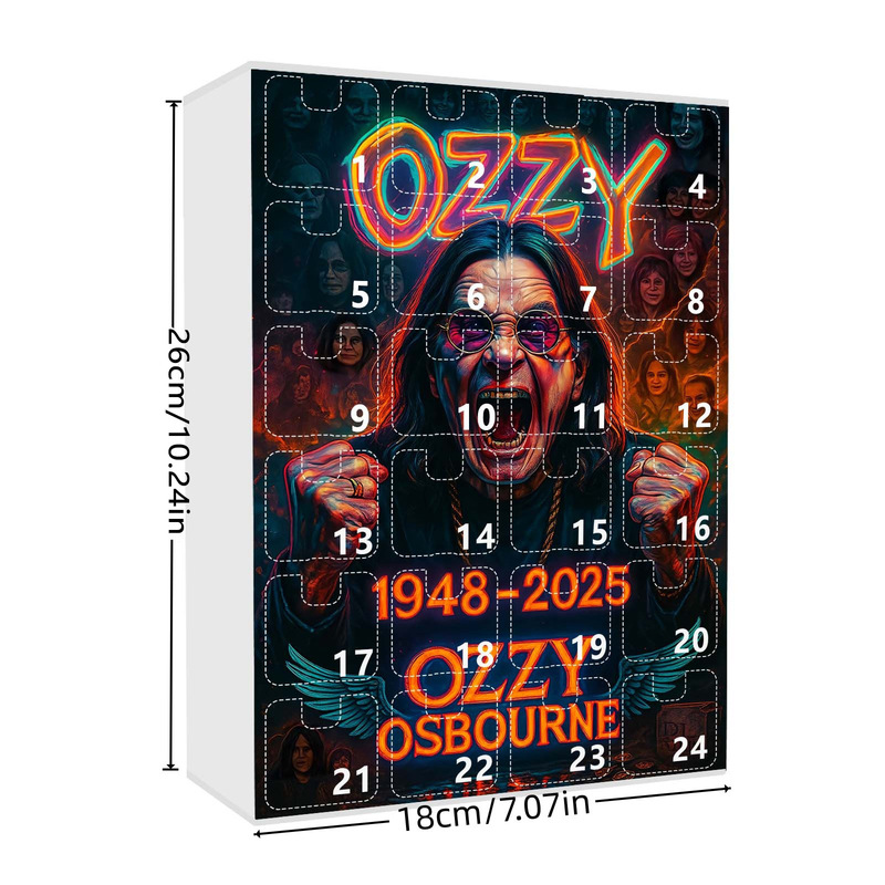Ozzy Osbourne Motorcycle Bell奥兹·奥斯本倒计时日历盲盒挂件|undefined
