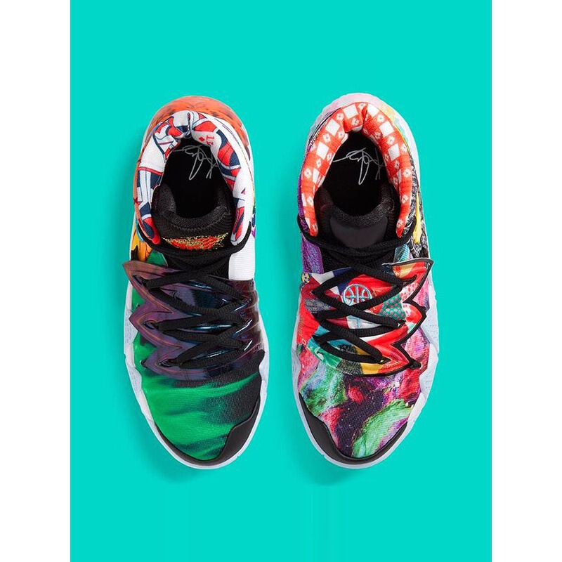 Irving S2 Basketball Men's Shoes Kyrie456 Combination New Year's Mandarin Duck Women's Tie-Dye Big Eyes Air Cushion Practical Sneakers Irving S2 Basketball Men's Shoes Kyrie456 Combination New Year's Mandarin Duck Women's Tie-Dye Big Eyes Air Cushion Practical Sneakers