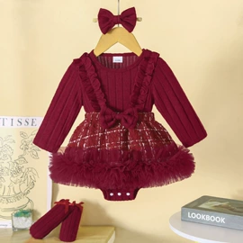 童套装;连身衣、爬服;童连衣裙