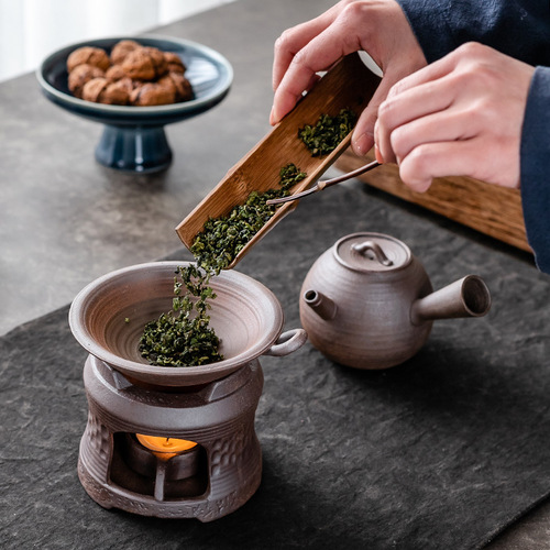 Stoneware ceramic tea roasting oven candle warm tea roasting oven wake up tea deodorizing tea aromatic device heating insulation base