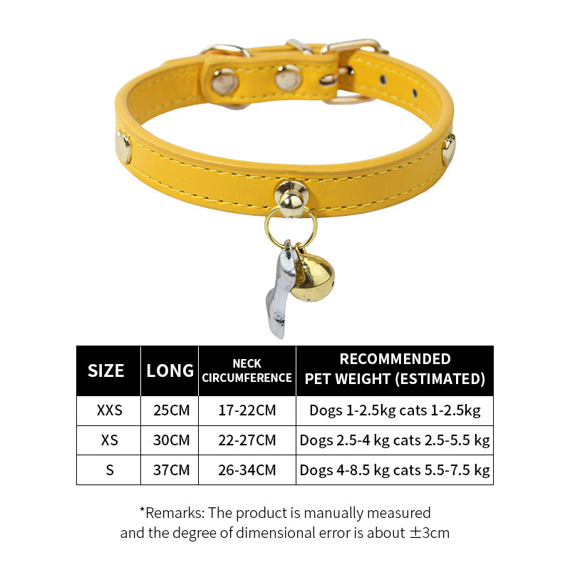 ホット販売犬首輪猫外出首輪 PU レザーマルチカラー愛の骨ベルチャームペット首輪|undefined