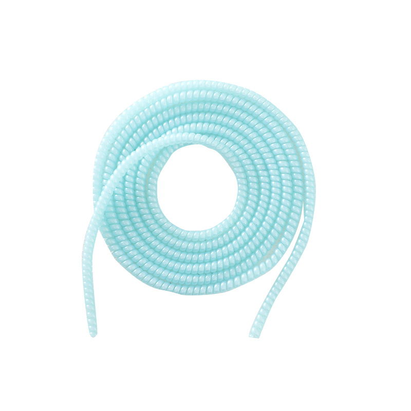 1.4 Cuerdas de protección de cable de datos de metro cuerda de protección de cable de carga de hilo de perla cubierta de protección de cable de protección anti-ruptura en stock