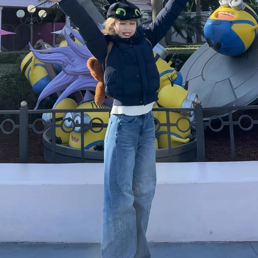 南区菲奥娜同款棉服女冬季新款设计感短款小个子加厚棉衣外套