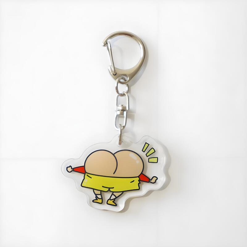 漫画アニメクレヨンしんちゃん周辺アクリルキーホルダー二次元クラシックシリーズキーホルダーペンダント装飾|undefined
