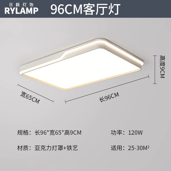 Economical model-matte white 96cm-living room lamp