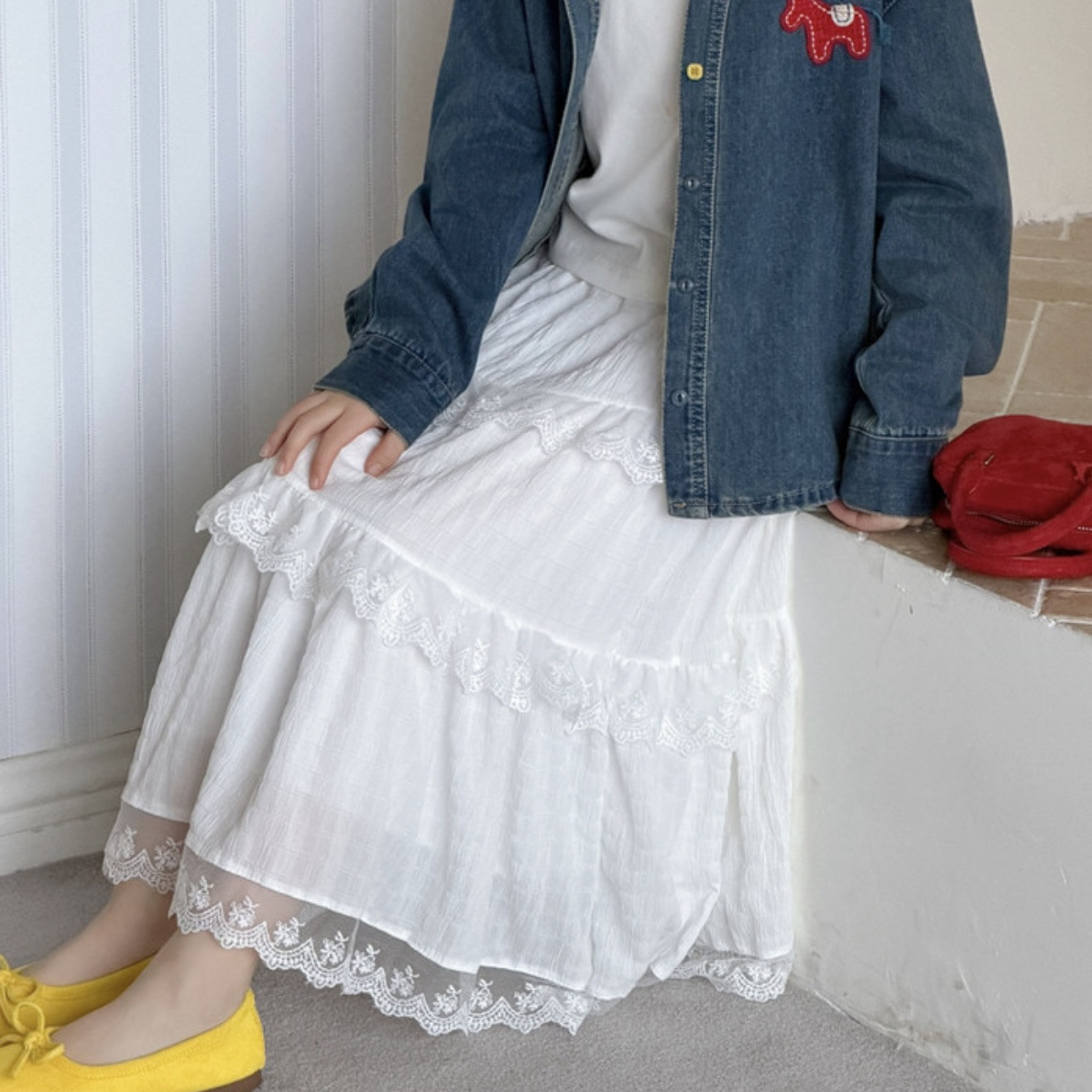 Summer girl's skirt