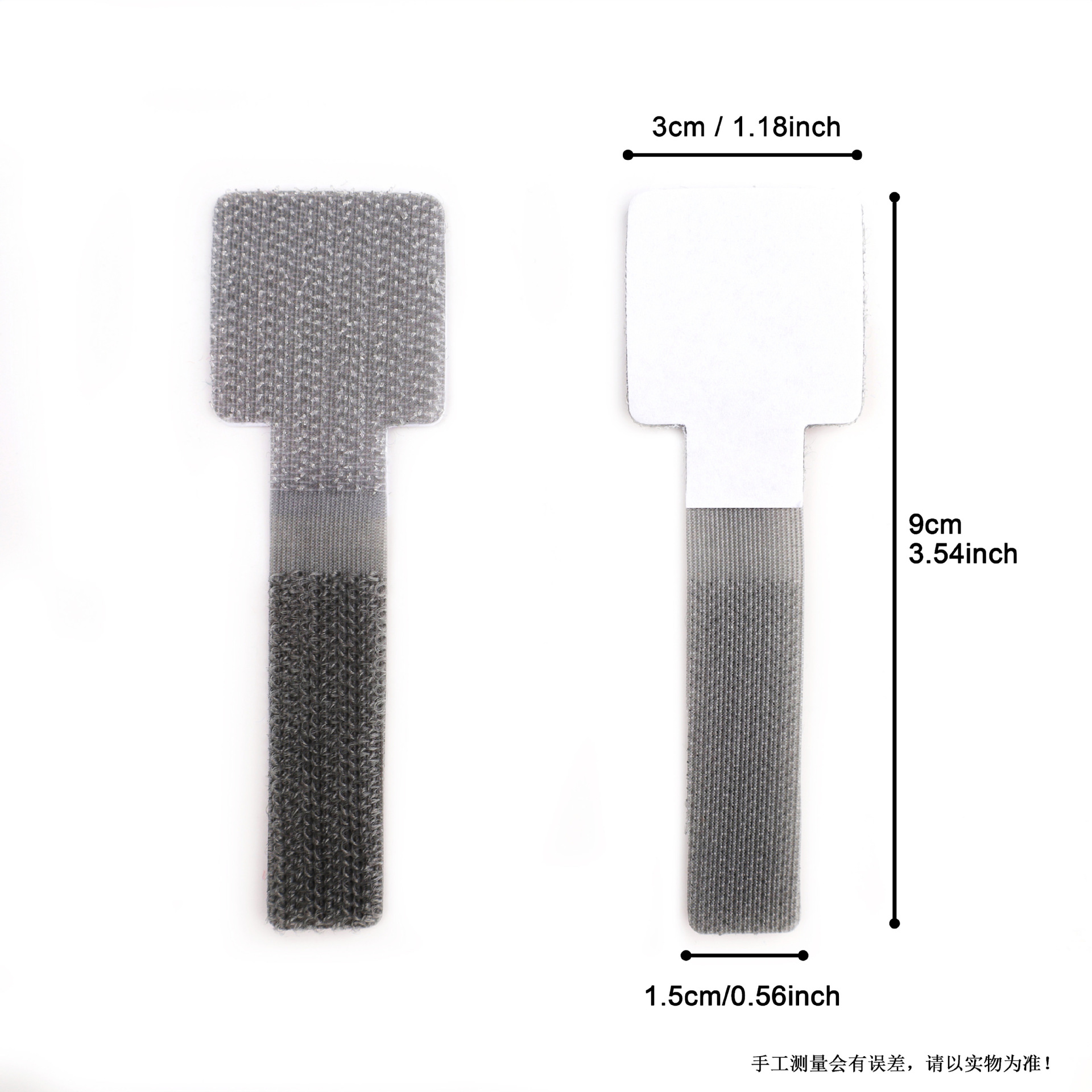 Correa de velcro Cable de alimentación autoadhesivo Cable de datos El dispositivo de gestión de cables de almacenamiento se puede pegar con pegamento adhesivo especial Cable de gestión de velcro