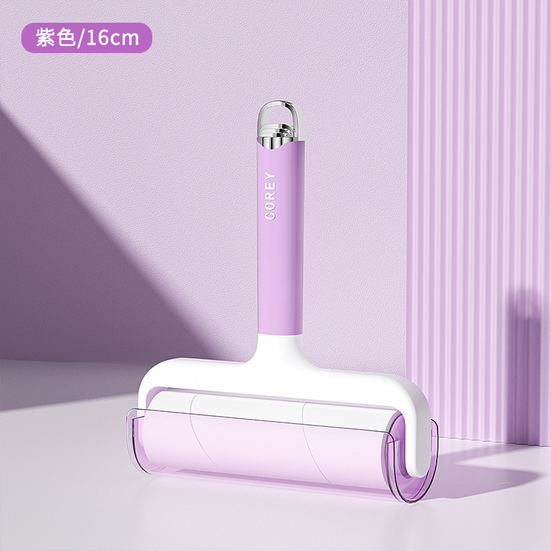 Roller adhesivo de pelo reemplazo de papel cepillo de rodillo adhesivo de papel de polvo doméstico núcleo de papel de rollo de ropa remoción de pelo de pelo tipo desgarrado