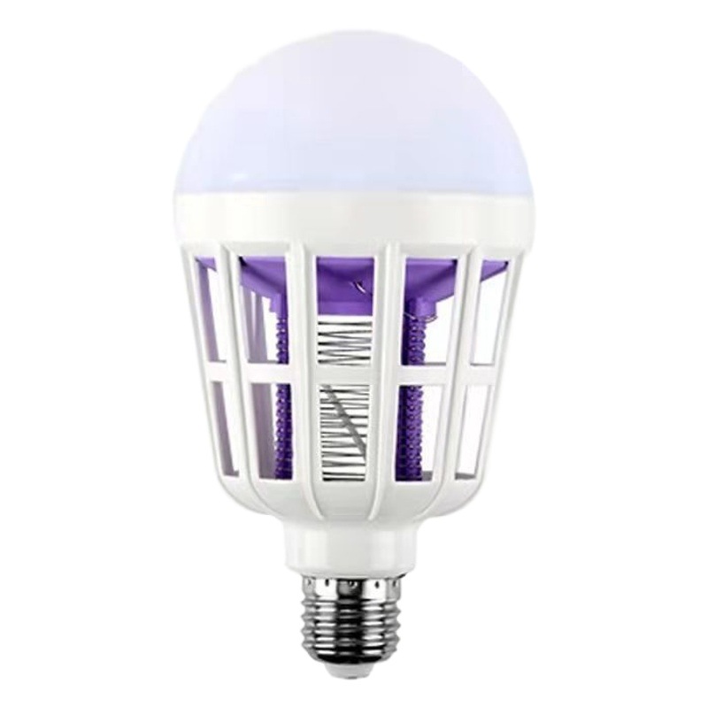 LED Anti-mosquito Lighting Dual-purpose E27 Mosquito Lamp Bulb 2-in -1 Electronic Mosquito Repellent Household Outdoor Mosquito Lamp