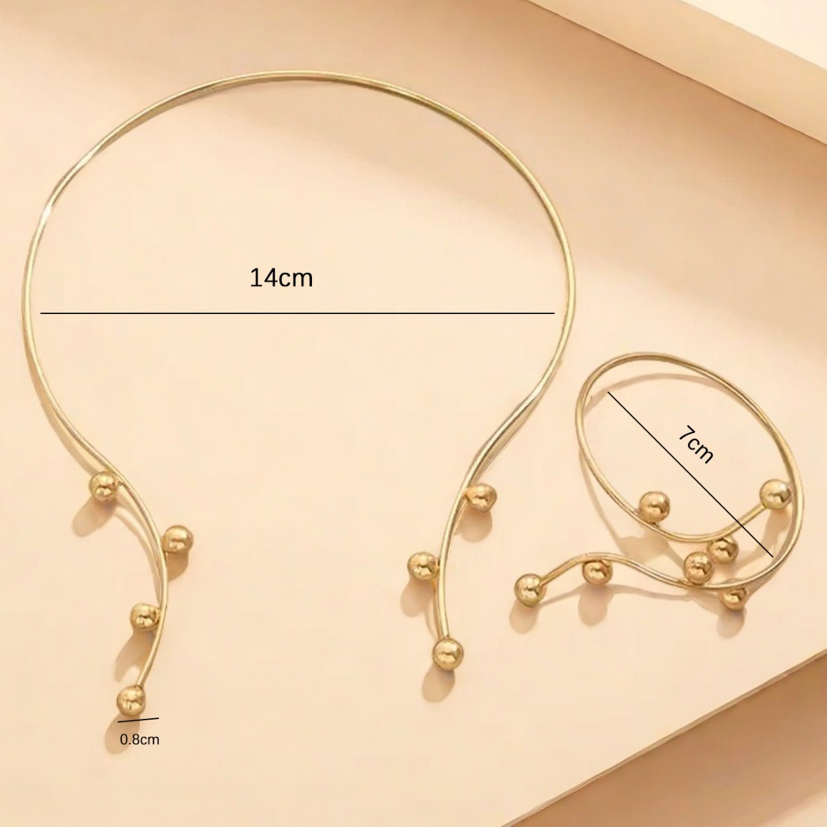 Elegant Simple Style Metal Branches Women's Jewelry Set display picture 1