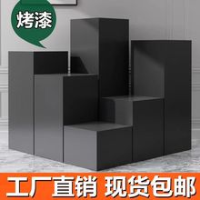 木质烤漆展示台橱窗地台模特底座珠宝首饰展示柜陈列柜方形架货柜