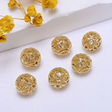��ɫ14k�����U�ո���8mm����ɢ����diy����朴��龎�K������l