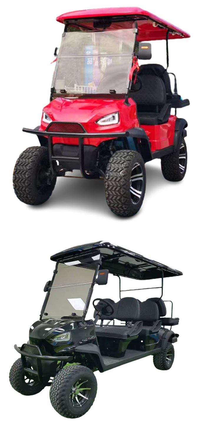 Electric Golf Cart Scenic Tourist Car Hotel Reception Sightseeing Car Four-wheel Golf Cart