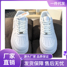 �վ�һ�� AF1�߰汾������Ů��Ь�Ͱ�⹹С�󴿰׿վ�һ��С��Ь