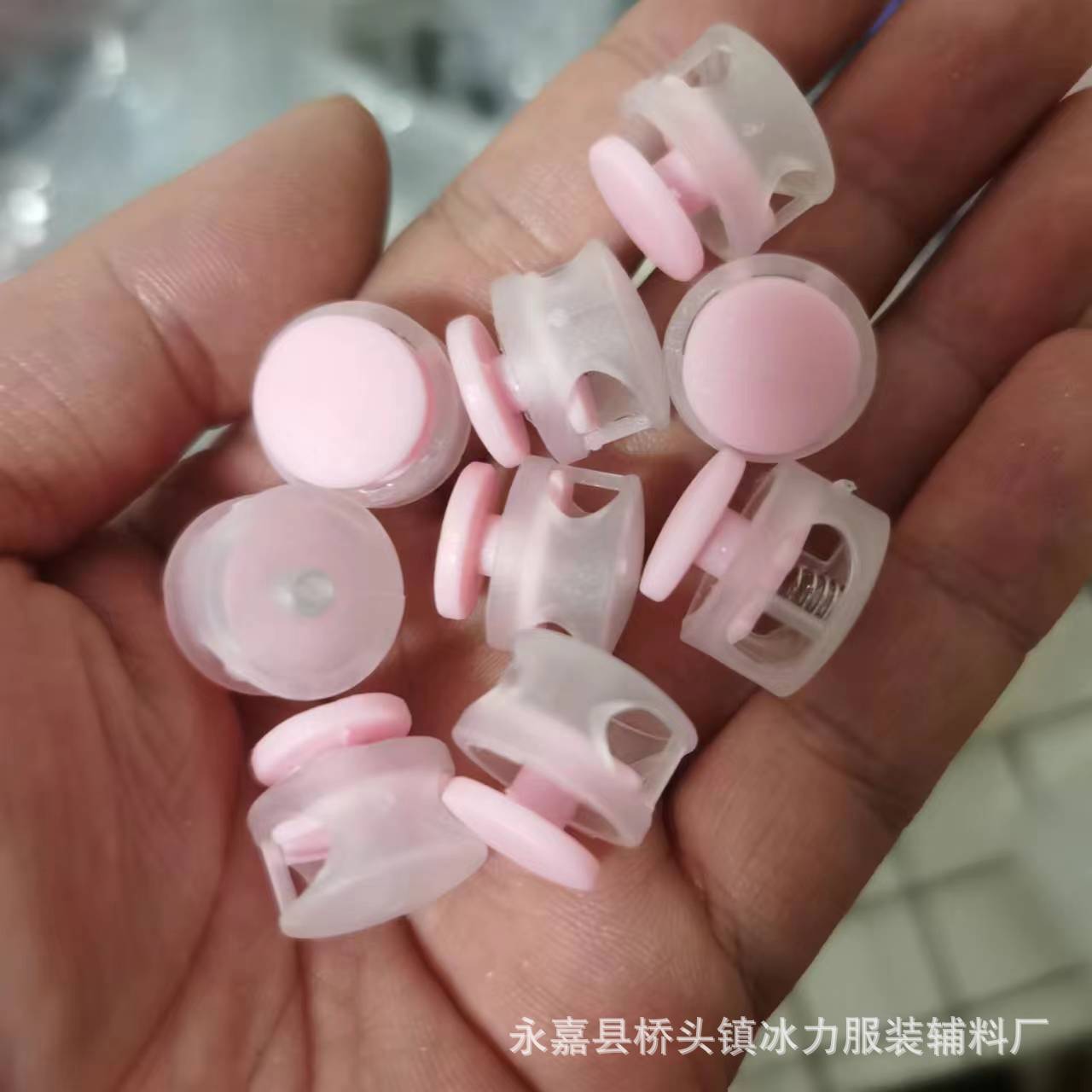 En stock pan hebilla de primavera hebilla de cordones sin corbata para niños hebilla de Nariz de cerdo ropa cordón suéter dobladillo hebilla elástica