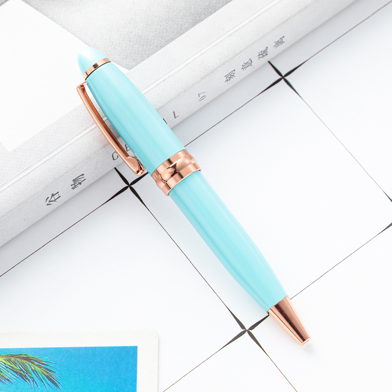 Color macaron bolígrafo punta giratoria corto bolígrafo portátil de bolsillo de oficina bolígrafo de estudiantes al por mayor