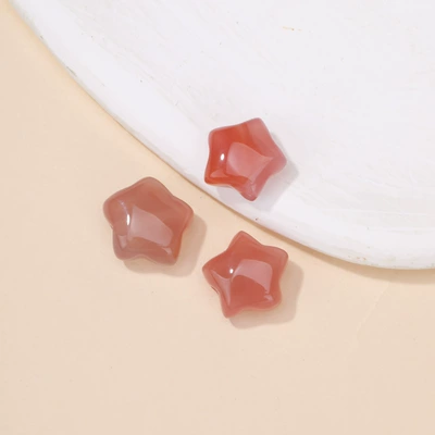 Salt Source Agate Fox Apple Zərgərlik ara hissələri - star-no-2