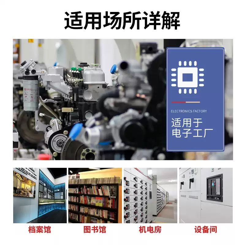 Extintor de CO2 MTT/24kg, portátil, para salas de servidores – Mayorista de Yiwu