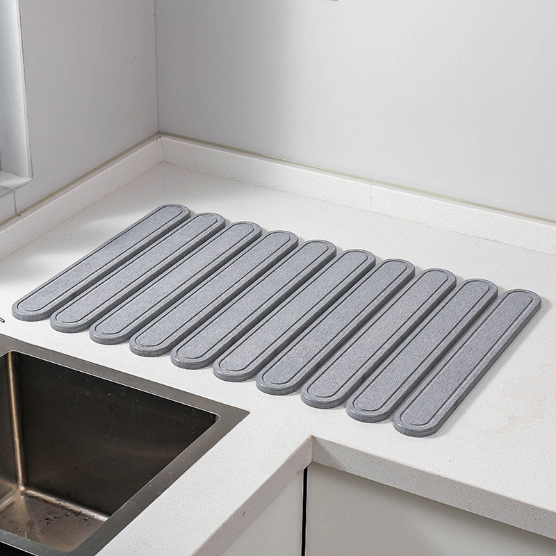 단일 타원형 내부 프레임 - 중간 회색