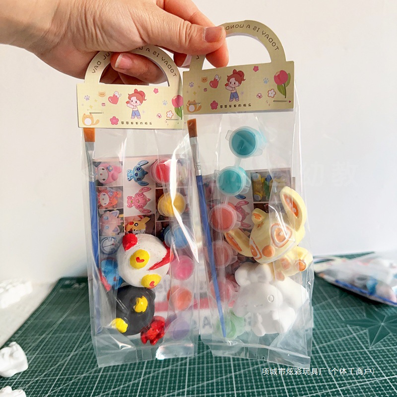 Hello Kitty, doll, linen bag, DIY